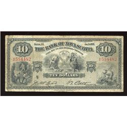 Bank of Nova Scotia $10, 1935