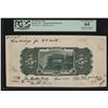 Image 1 : Quebec Bank, 1908 $5 Development Item, Back Progress Proof