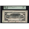 Image 1 : Quebec Bank, $10 1908 Face and Back Proofs