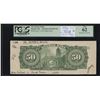 Image 3 : Quebec Bank, $50 1898, Face and Back Proofs