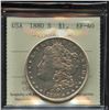 Image 1 : 1880 S USA Silver Dollar