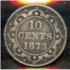 Image 1 : 1873 Newfoundland Ten Cents