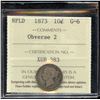 Image 2 : 1873 Newfoundland Ten Cents