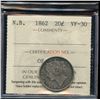 Image 2 : 1862 New Brunswick Twenty Cents