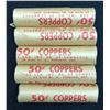 Image 1 : 1964 One Cents Original Roll - Lot of 5
