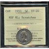 Image 2 : 1953 Five Cents - NSF NL Mule