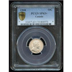 1908 Ten Cents - Specimen