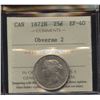 Image 2 : 1872H Twenty-Five Cents