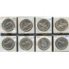 Image 1 : Silver Dollars - Lot of 8