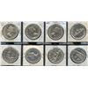 Image 2 : Silver Dollars - Lot of 8