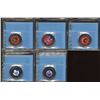 Image 1 : Lot of 5 CCCS Graded 2008 NHL Dollars from Puck Series