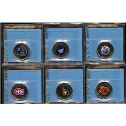 Lot of 6 CCCS Graded 2008 NHL Dollars