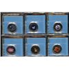 Image 1 : Lot of 6 CCCS Graded 2008 NHL Dollars