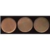 Image 1 : Lot of 3 Blank Planchet Pennies