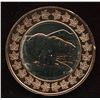 Image 1 : Royal Canadian Mint Polar Bear & RCM President Danielle Wetherup, Bi-Metallic Mint Medal 36 mm