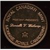 Image 2 : Royal Canadian Mint Polar Bear & RCM President Danielle Wetherup, Bi-Metallic Mint Medal 36 mm