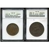 Image 1 : Pre-Confederation - Lot of 2 ANACS Graded Tokens
