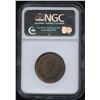 Image 2 : Br. 876, Nova Scotia Half Penny Token, 1856. CH NS-5A1. NGC MS64 RB.