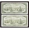 Image 2 : Bank of Canada $20, 1954 - Devil's Face - Lot of 2