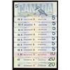 Image 2 : Bank of Canada Bird Series - Lot of 7 Banknotes