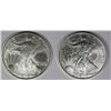 Image 2 : ROLL OF (19) 2005 AMERICAN SILVER EAGLES