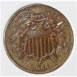 1864 TWO CENT PIECE