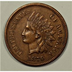 1870 INDIAN CENT