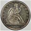 Image 1 : 1840 SEATED HALF DOLLAR