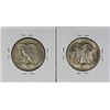 Image 2 : 1941 AND 1947 WALKING LIBERTY HALF DOLLARS