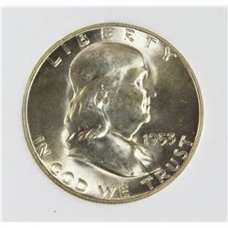 1953-S FRANKLIN HALF DOLLAR