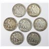 Image 2 : GROUP OF WALKING LIBERTY HALF DOLLARS
