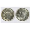 Image 2 : 1952 & 1952-S FRANKLIN HALF DOLLARS