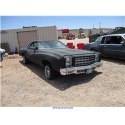1977 - CHEVROLET MONTE CARLO