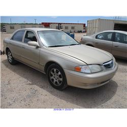 2001 - MAZDA 626//SALVAGE