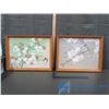 Image 1 : Framed World War II Japanese Paintings
