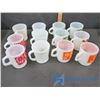 Image 3 : (12) Fire King Mugs & (6) Oven Proof Mugs