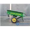 Image 5 : Vintage Linclon Tractor and John Deere Toy Trailor