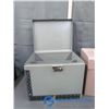 Image 4 : (2) Metal Filling Storage Boxes