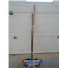 Image 1 : (2) Wooden Handled Push Brooms