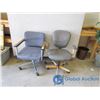 Image 1 : 2 Cloth Swivel Office Chairs - OFFSITE