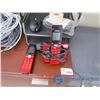 Image 2 : V-Tech Cordless Phones (working) Assorted Cables, Desk Organizers - OFFSITE