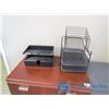 Image 5 : V-Tech Cordless Phones (working) Assorted Cables, Desk Organizers - OFFSITE