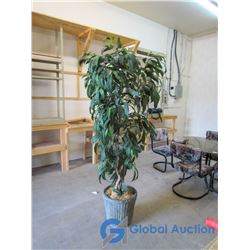 Artificial Tree & Planter - OFFSITE