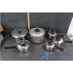 Variety of Kitchen Pots