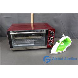 Hamilton Beach Toaster Oven and Panasonic Iron