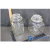 Image 4 : Jars (with lids), Glass Ware and Decorative Jar