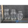 Image 4 : Glass Vases
