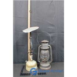 (2) Vintage Oil Lanterns