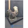 Image 2 : Cast Iron Rooster Tealight Candle Holder