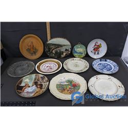 Assorted Collectable Decorative Plates